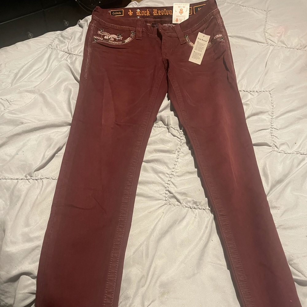 NWT Size 30 Rock Revival Skinny